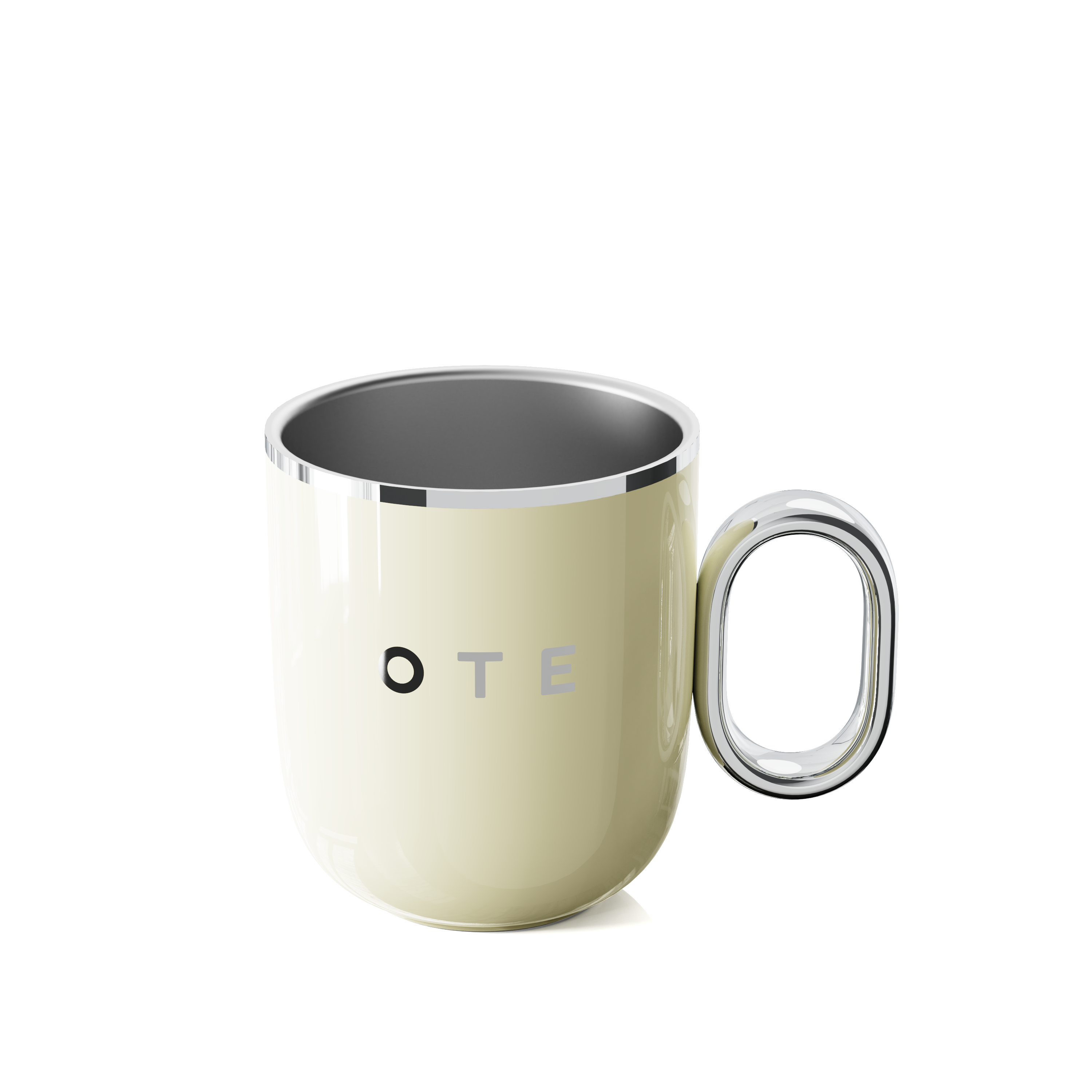 KaffeMugg med handtag, 12oz/8oz(350/220ml) Isolerad rostfritt stål kaffe Mugg Travel Mugg, Dubbel vägg Vakuum Återanvändbar kaffe kopp