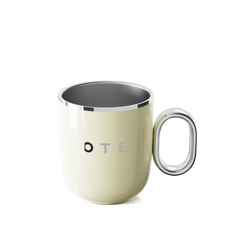 KaffeMugg med handtag, 12oz/8oz(350/220ml) Isolerad rostfritt stål kaffe Mugg Travel Mugg, Dubbel vägg Vakuum Återanvändbar kaffe kopp