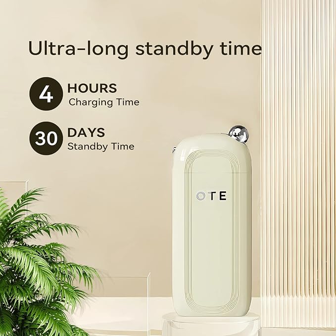 Vattenflossers Trådlösa för tänder - OTE Portable Water Flosser - Mini Power Dental Flossers Rechargeable för resor och hem, 3 lägen &amp; IPX7 vattentät, oral bevattnare för tänder, tandkött, tandställning vård