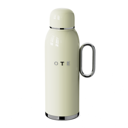 Termiska kaffe Carafe 52oz/1. 5L(21oz / 0,6L) - 12 timmar varm dryck Dispenser, Isolerad rostfritt stål för varma vätskor, Kaffe karafer för att hålla varm kaffe Dispenser för fester -Stor te karafe Flask